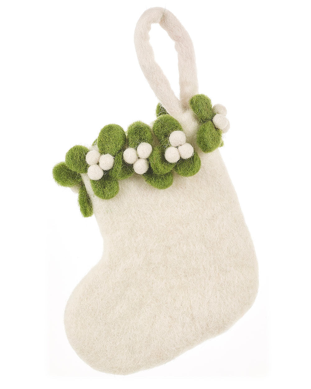 Handmade Christmas Decoration White Mistletoe