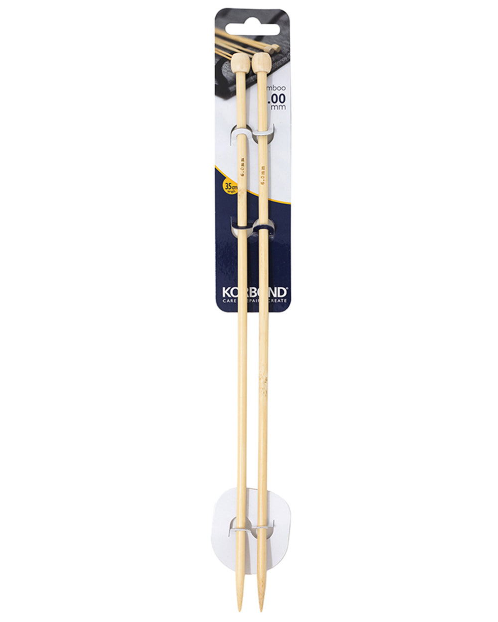 Bamboo Knitting Needles 6.00mm