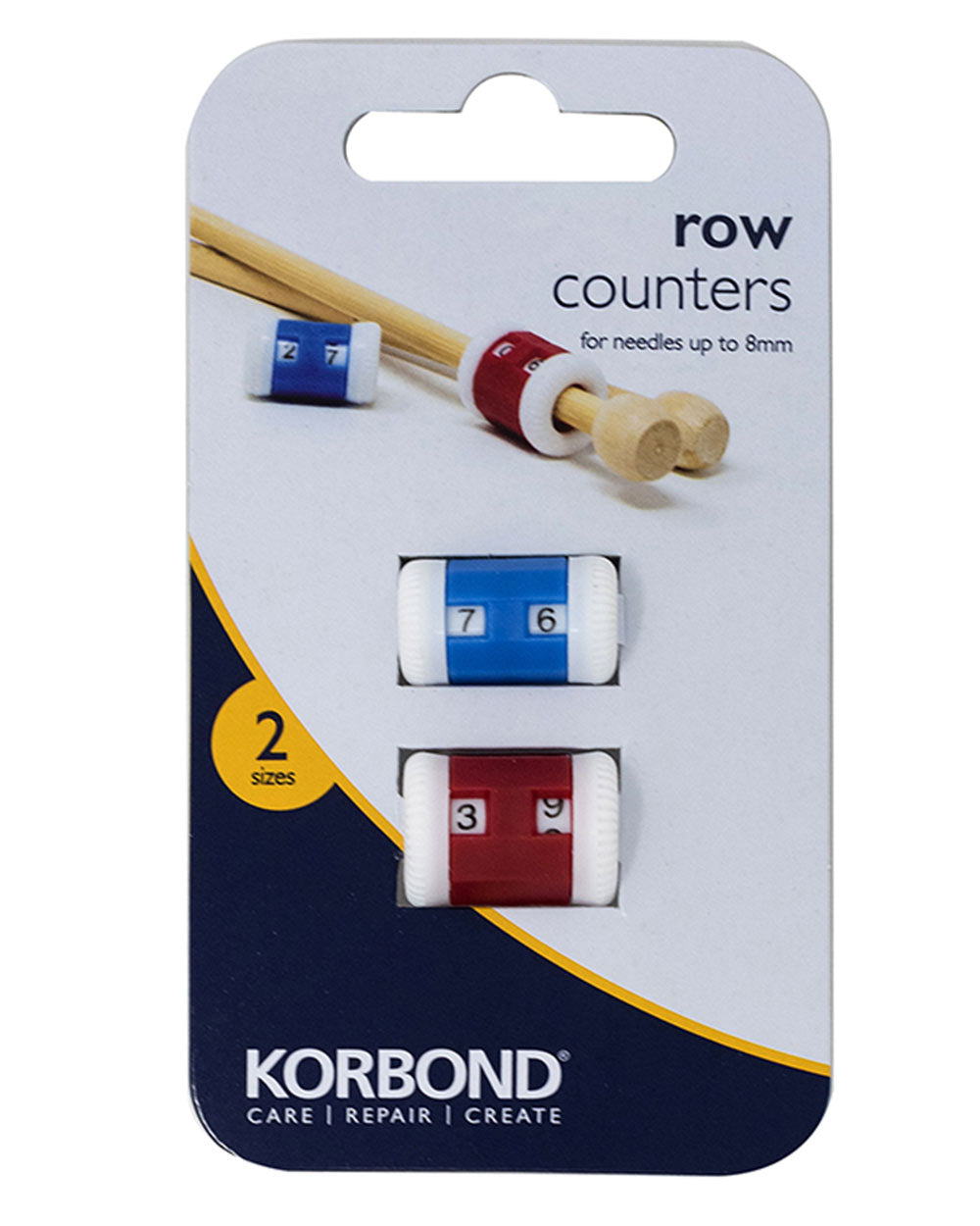 Row Counters Knitting Needle Stitch Counts 2PC