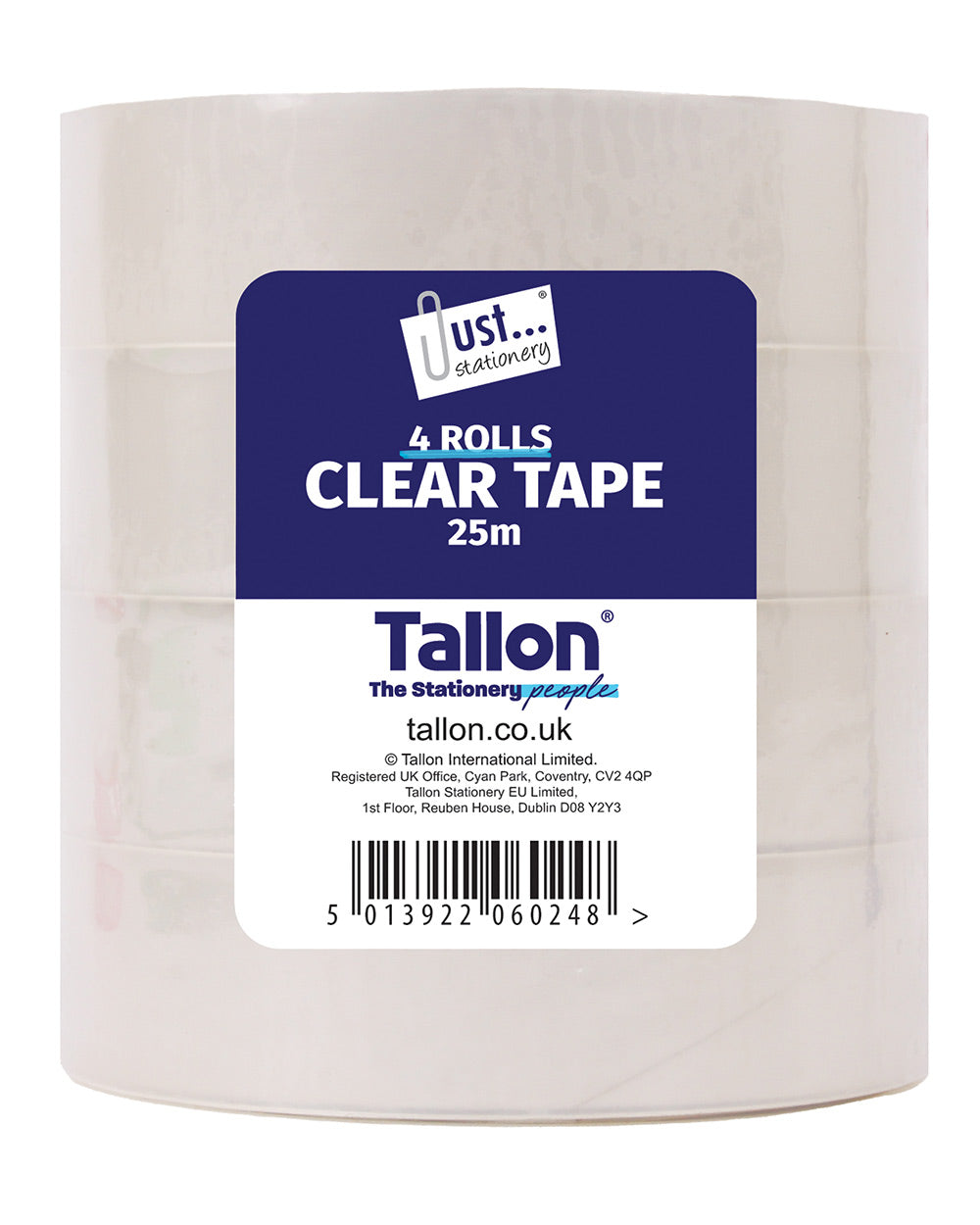 Pack Of Sellotape x 4 Rolls Clear Tape