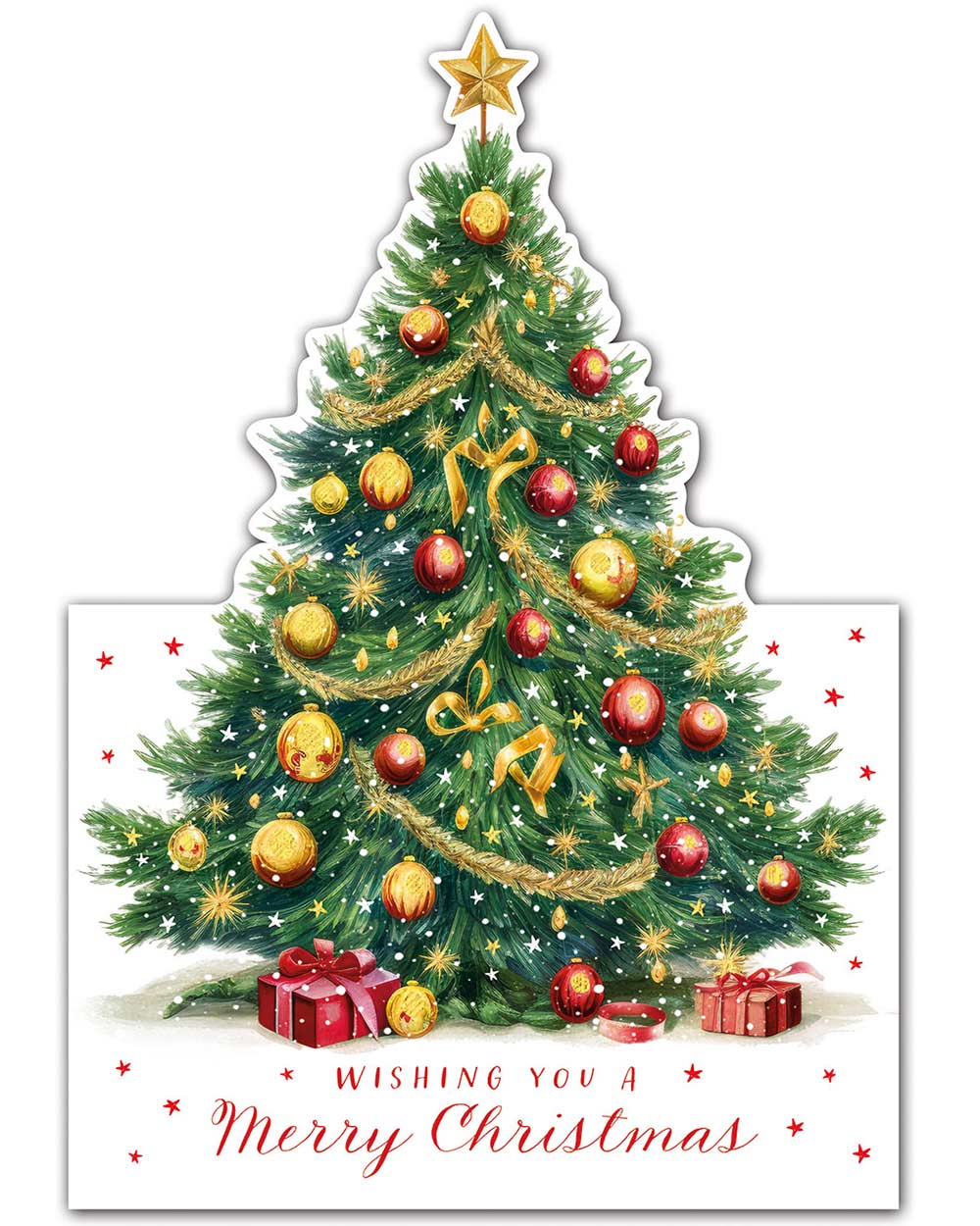 Charity Christmas Cards 10 Pack Christmas Tree