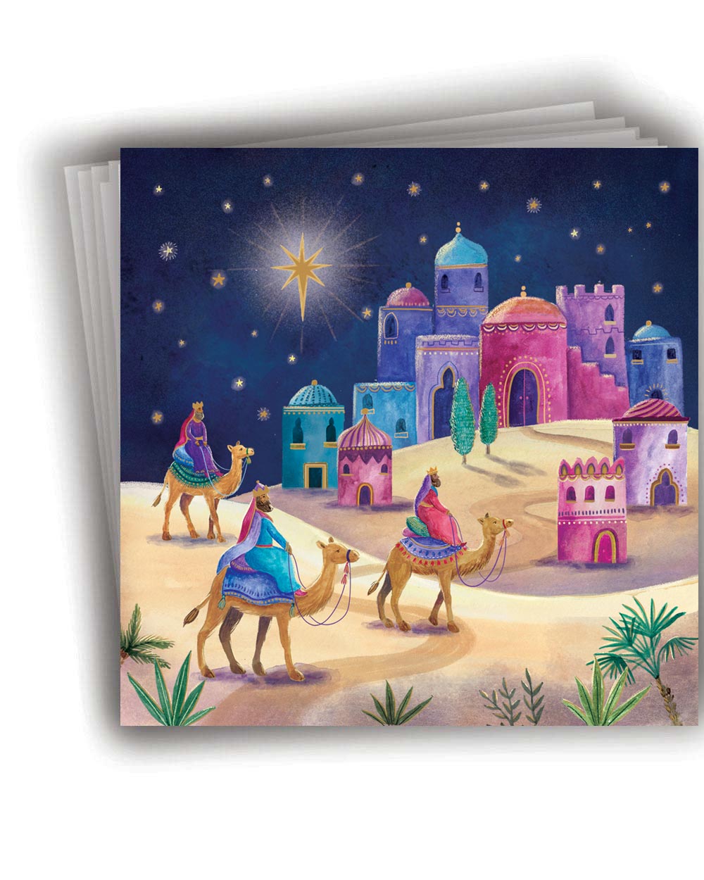 Charity Christmas Cards 10 Pack Three Kings