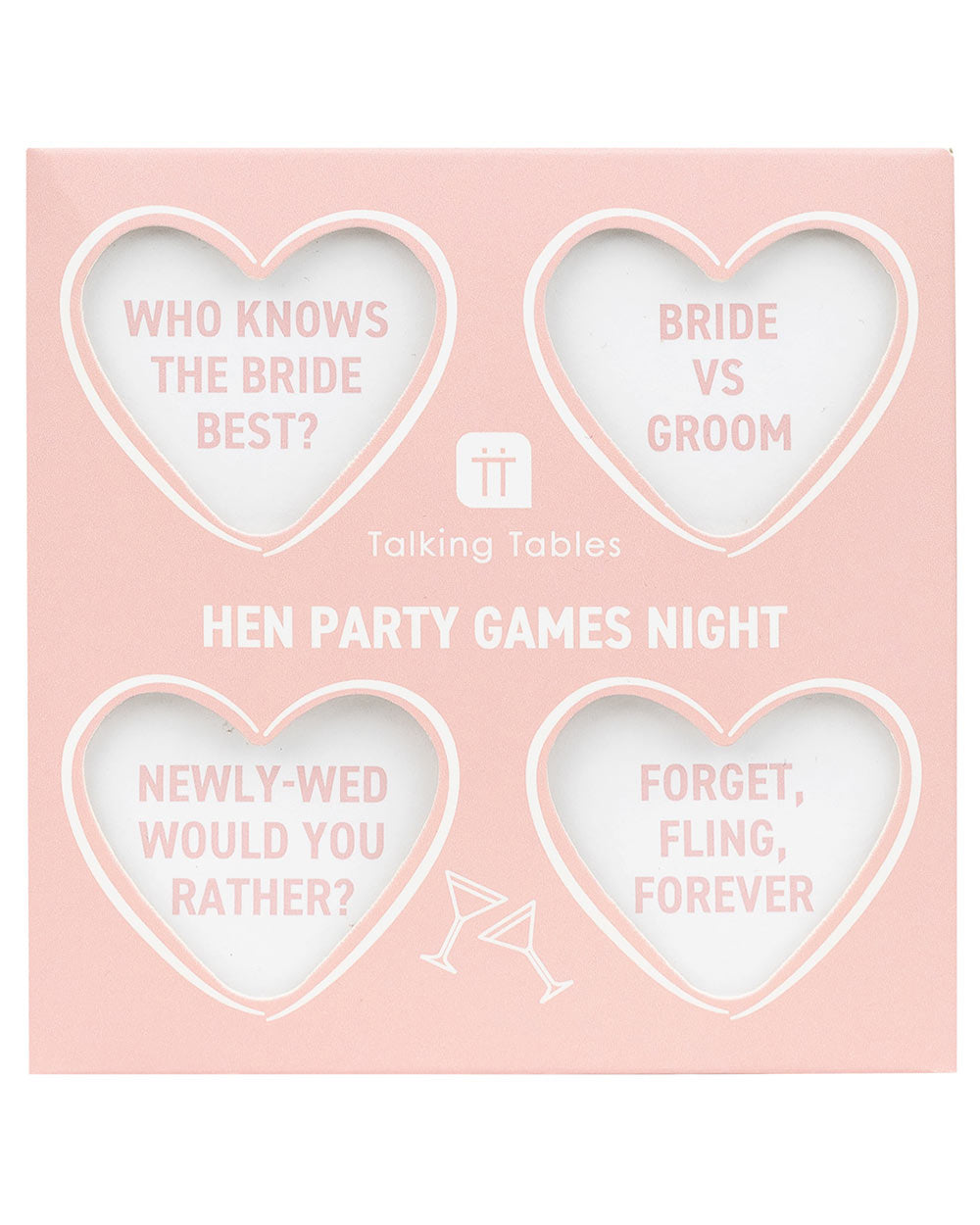 Hen Party Games 4 Games in 1 Box