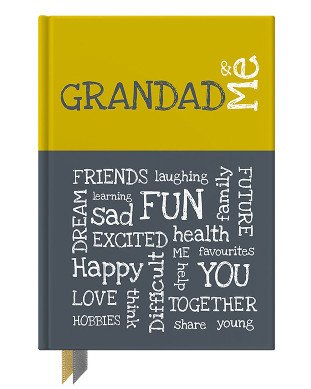 you and me journal memory book gift on a white cut out background