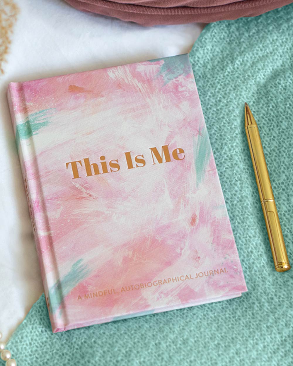 This is me journal in a lifestyle scene