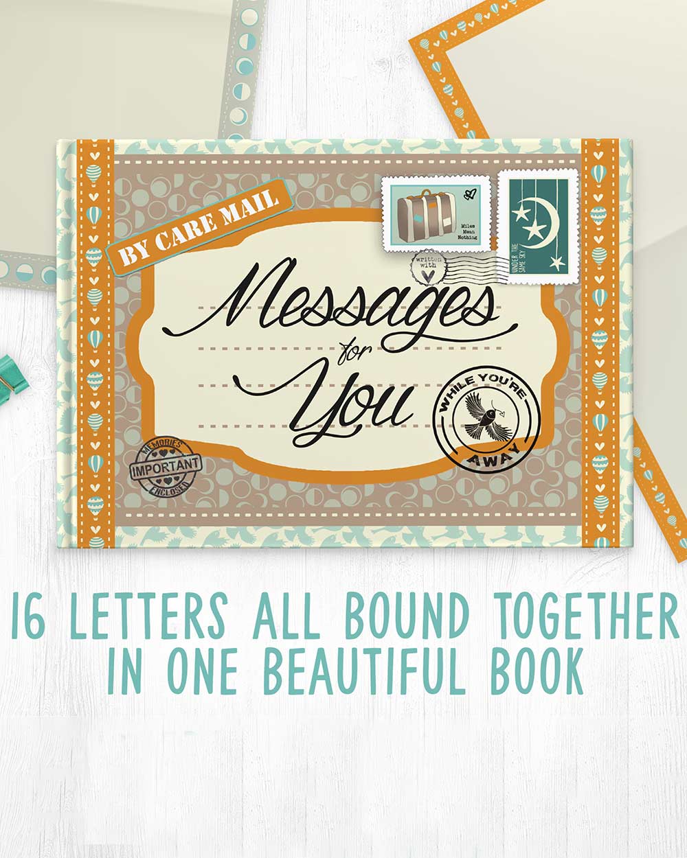 Keepsake Book Messages For You, While You’re Away.