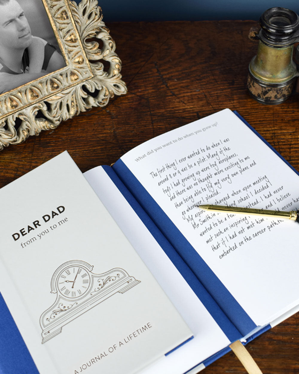 Memory Book Dear Dad From You To Me Journal Timeless