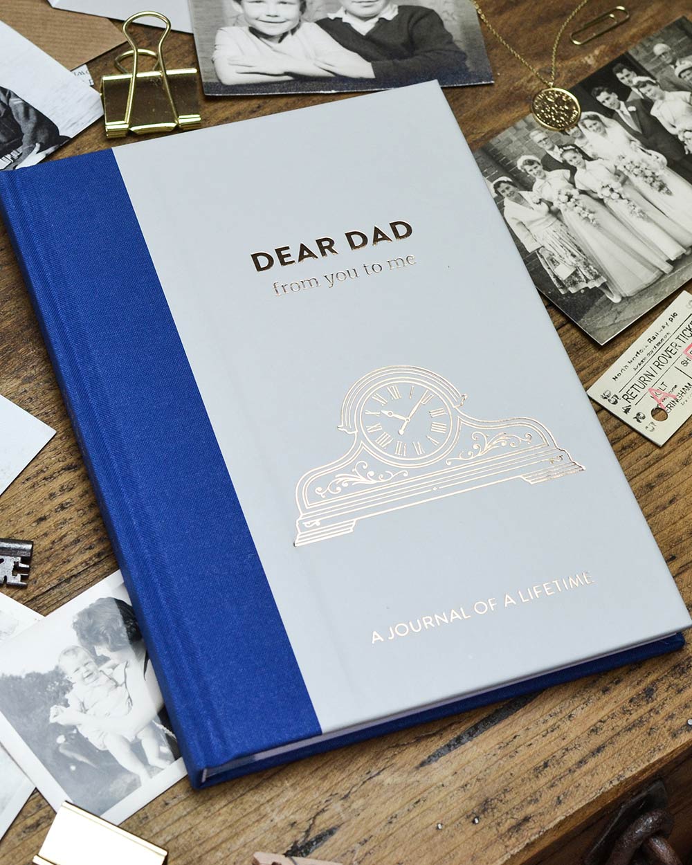Memory Book Dear Dad From You To Me Journal Timeless