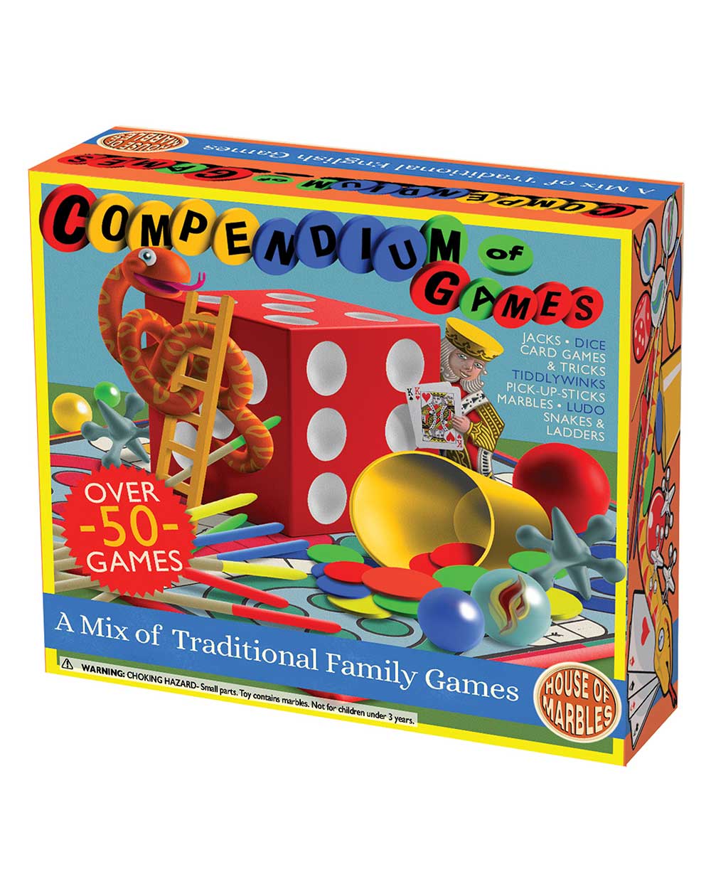 Compendium of Games Over 50 Games 1 Box