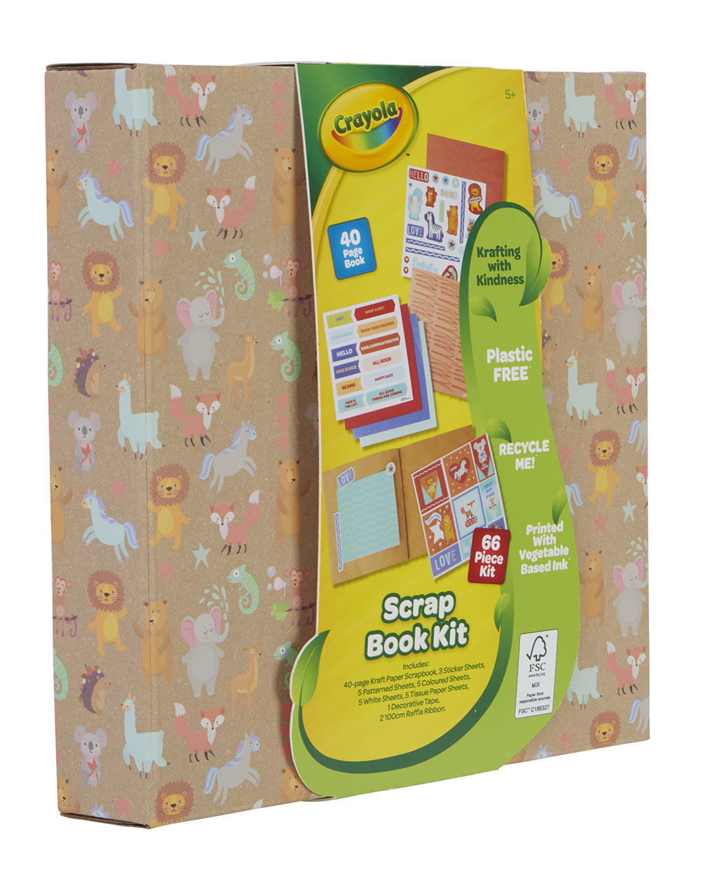 Crayola Kids Craft Kit Scrap Book Set