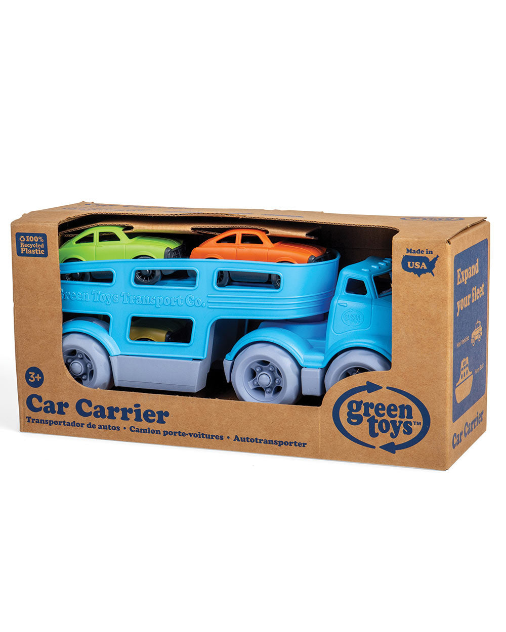 Kids Toy Car Carrier Lorry Cars 100% Recycled Plastic 3+