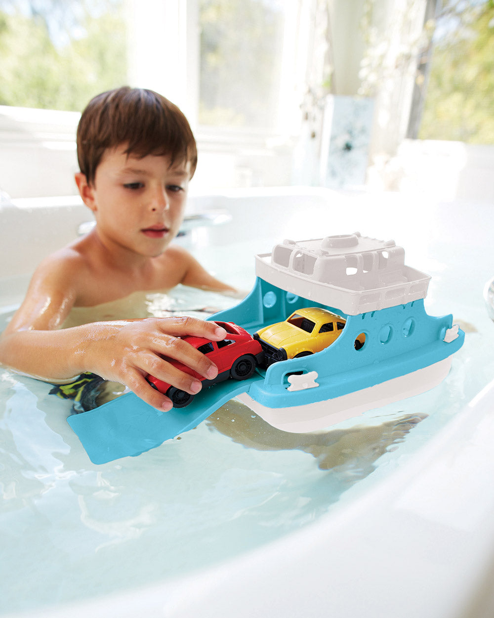 Kids Ferry Boat Cars Toy 100% Recycled Plastic 3+