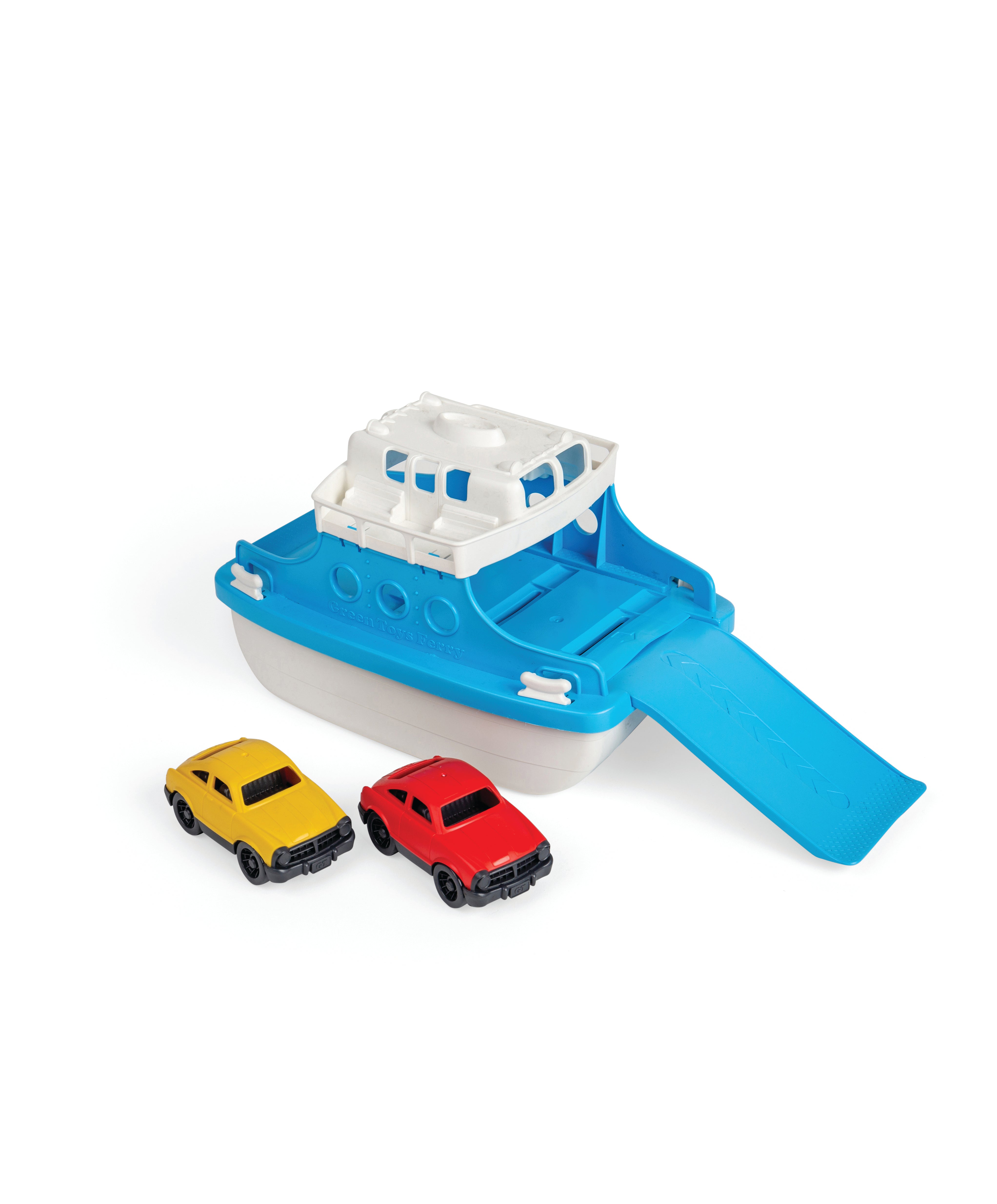 Kids Ferry Boat Cars Toy 100% Recycled Plastic 3+