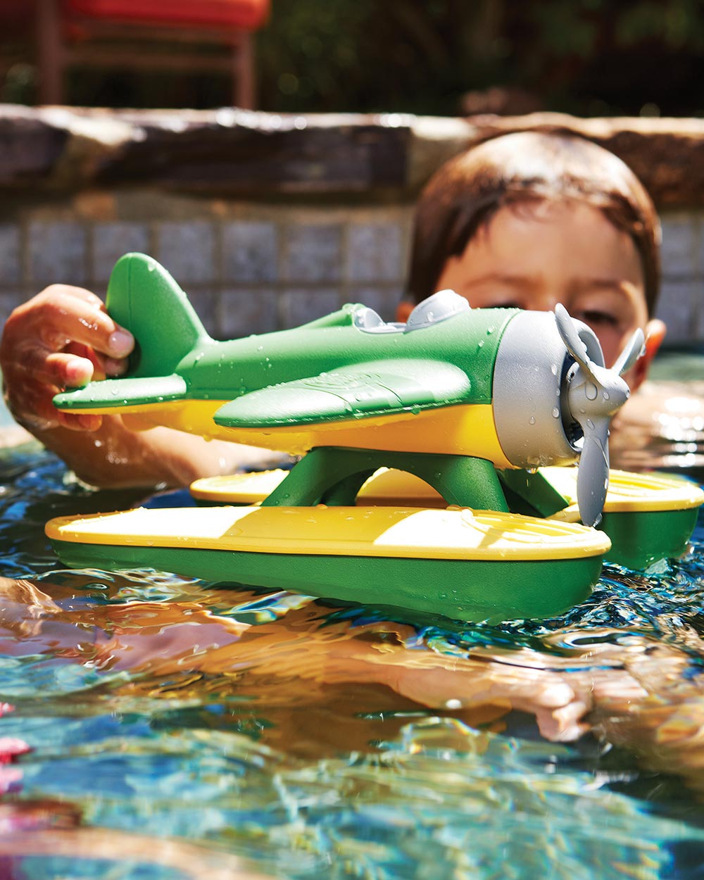 Kids Toy Seaplane 100% Recycled Plastic 1+
