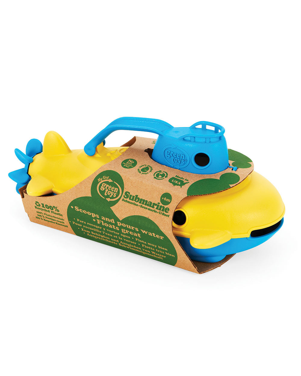 Kids Toy Submarine 100% Recycled Plastic 6 Months+