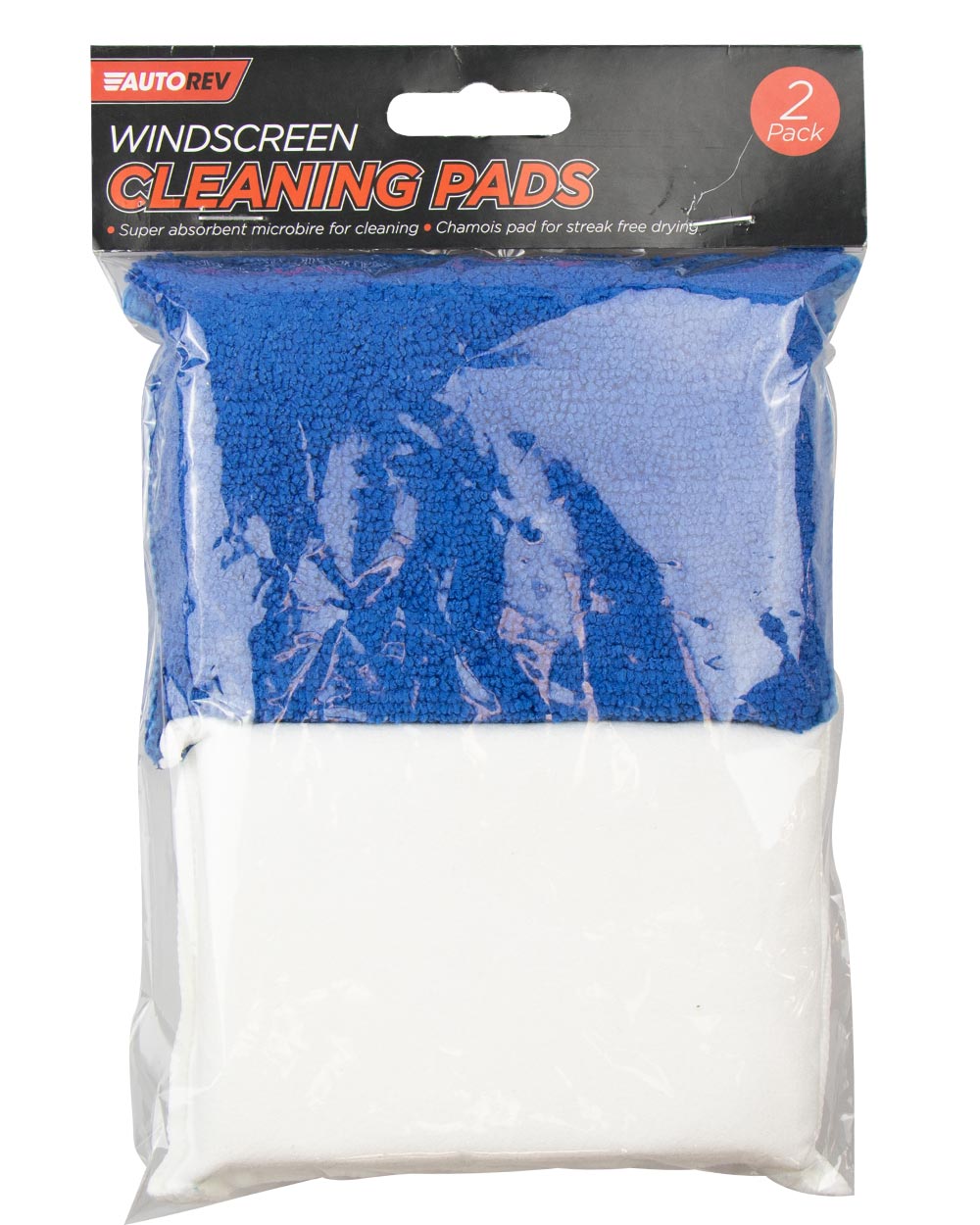 Windscreen Cleaning Pads Pack of 2 Microfibre