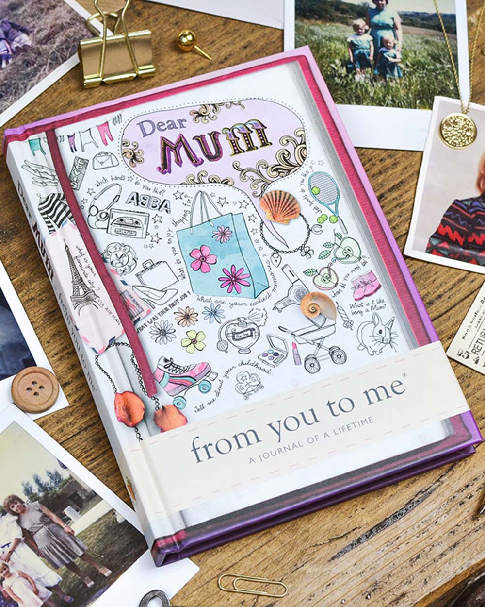 Memory Book Dear Mum Keepsake Sketch Collection
