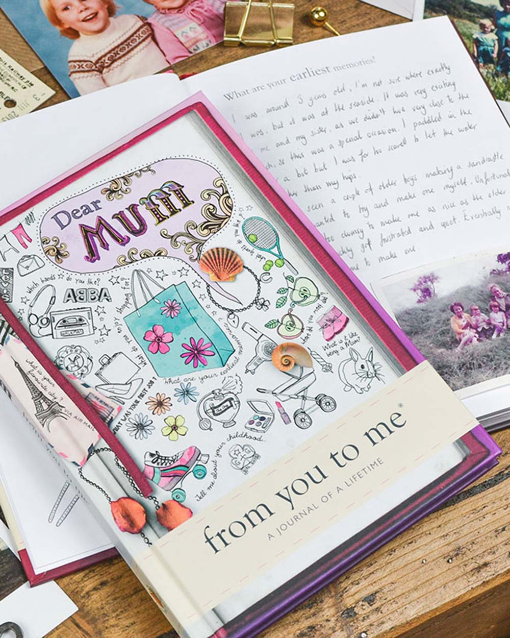 Memory Book Dear Mum Keepsake Sketch Collection