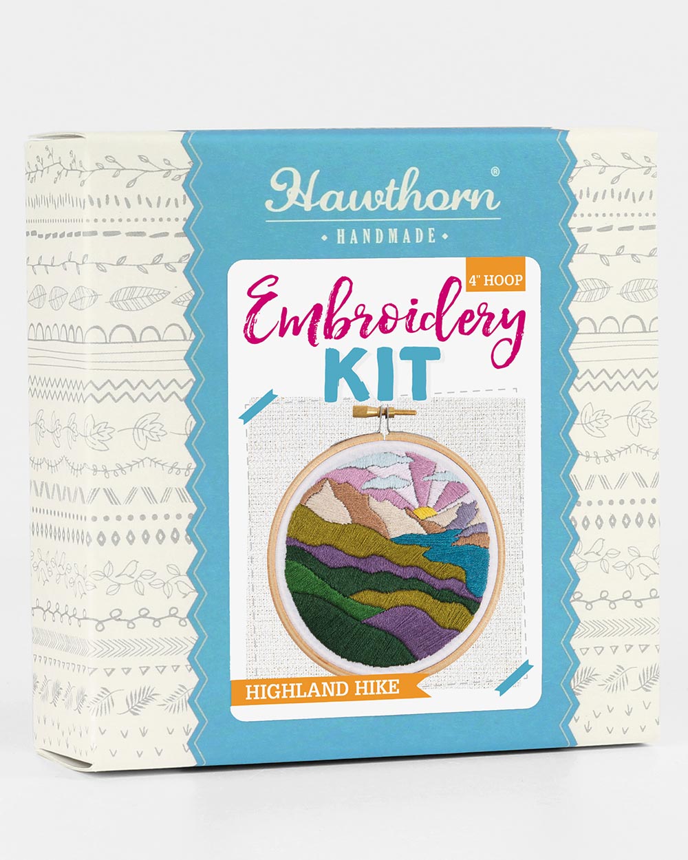 Highland Hike Mini Embroidery Kit Craft