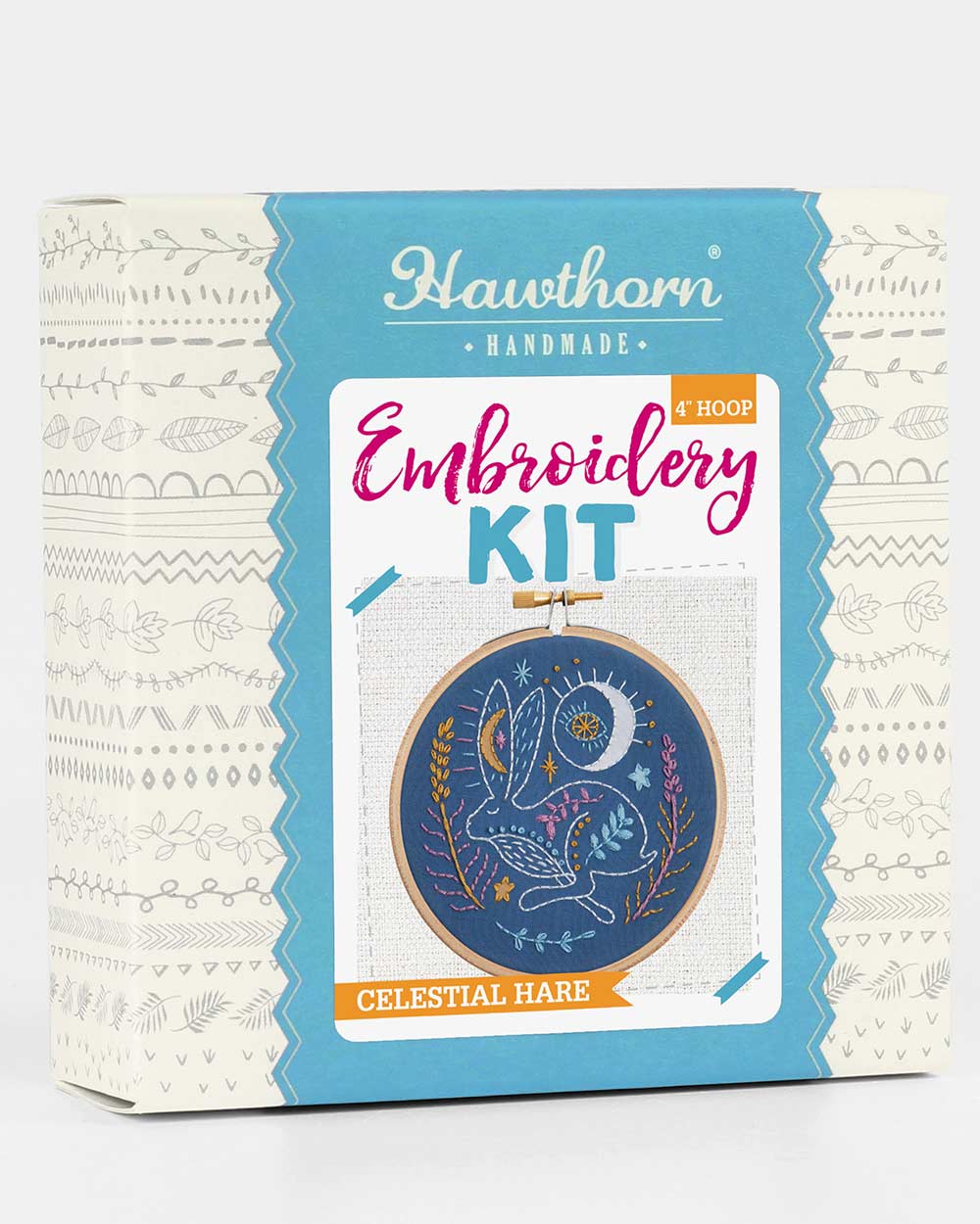 Celestial Hare Mini Embroidery Kit Craft
