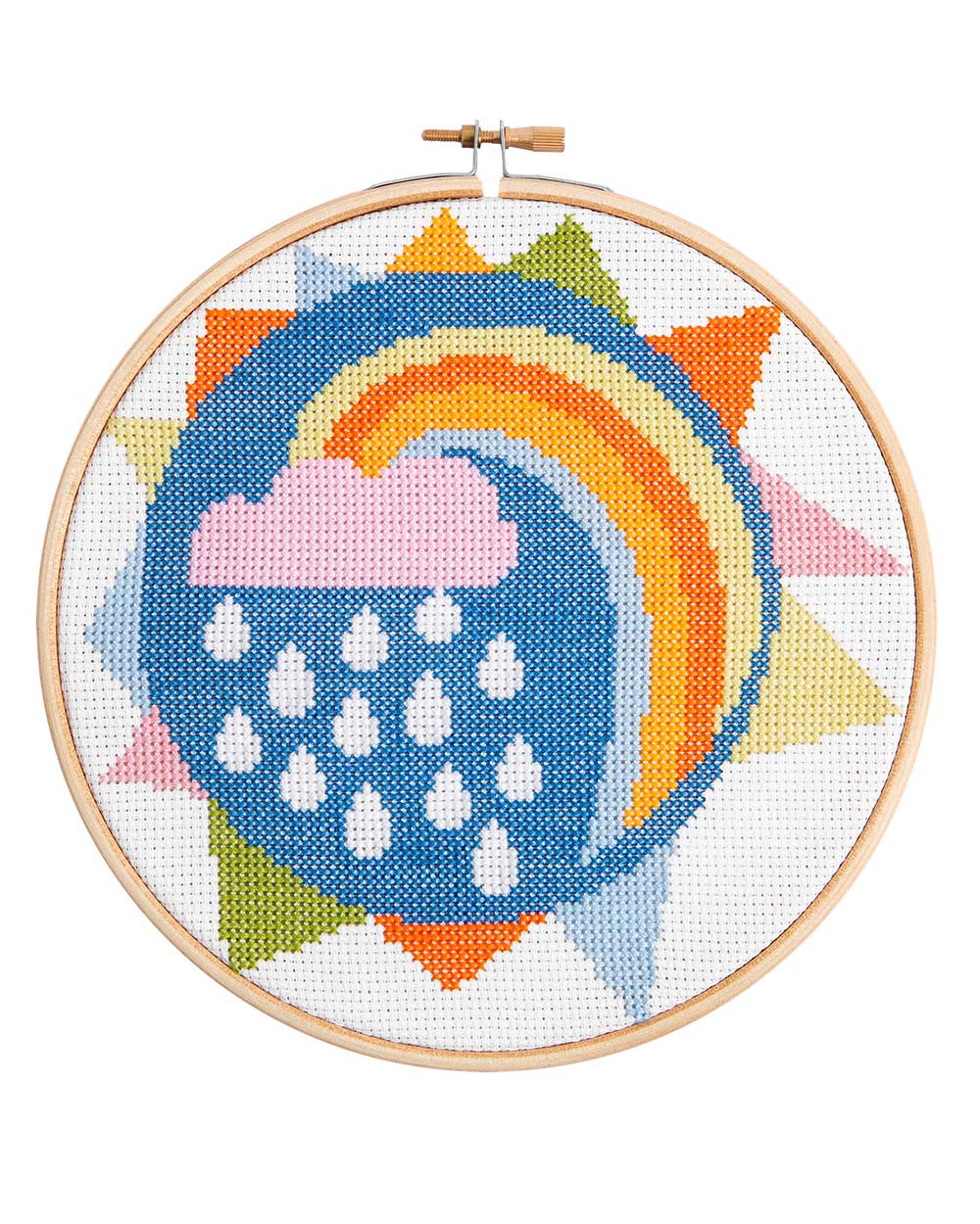 Rainbow Cross Stitch Kit Age 12+