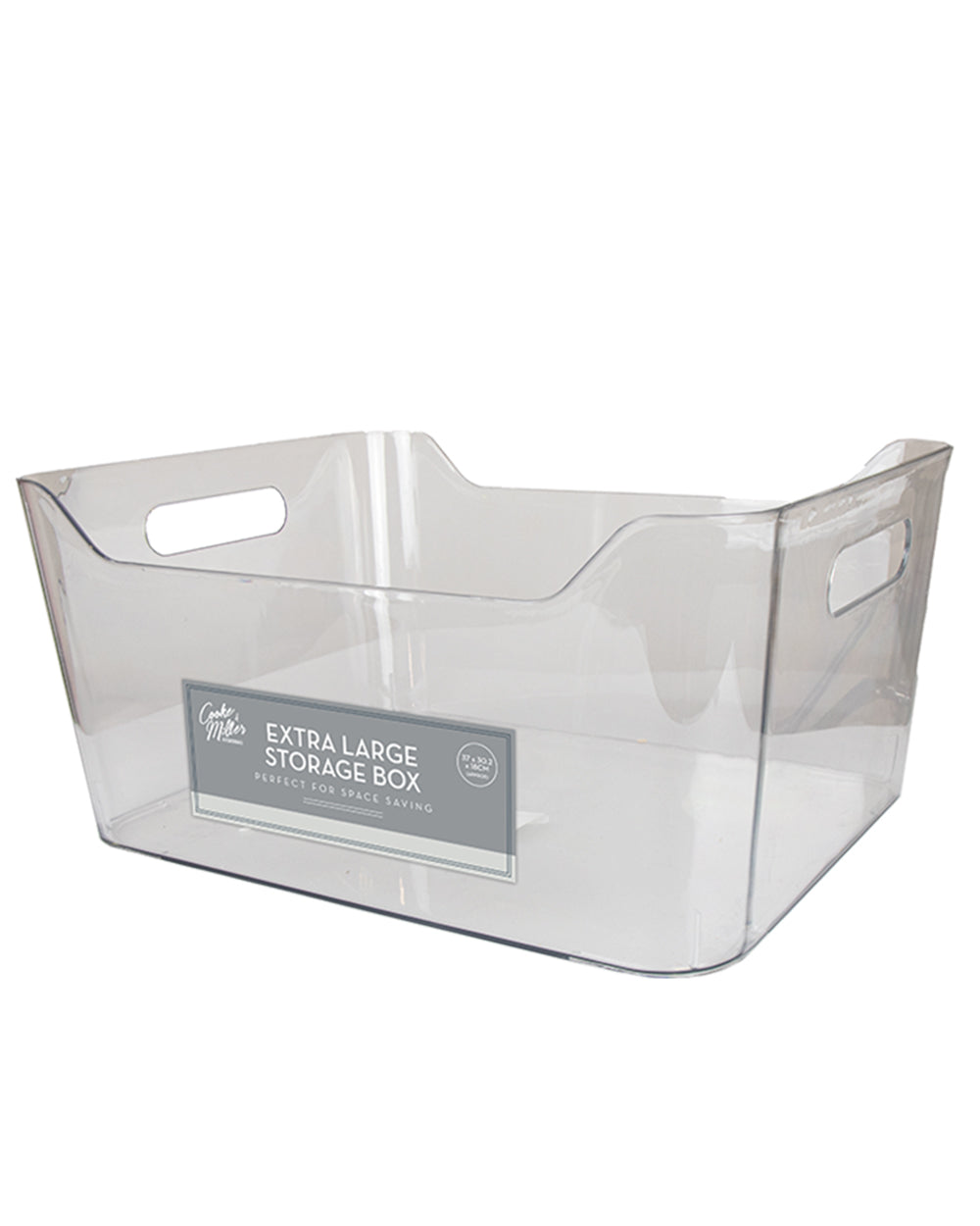 Extra Large Storage Box Clear Organise Home Kitchen