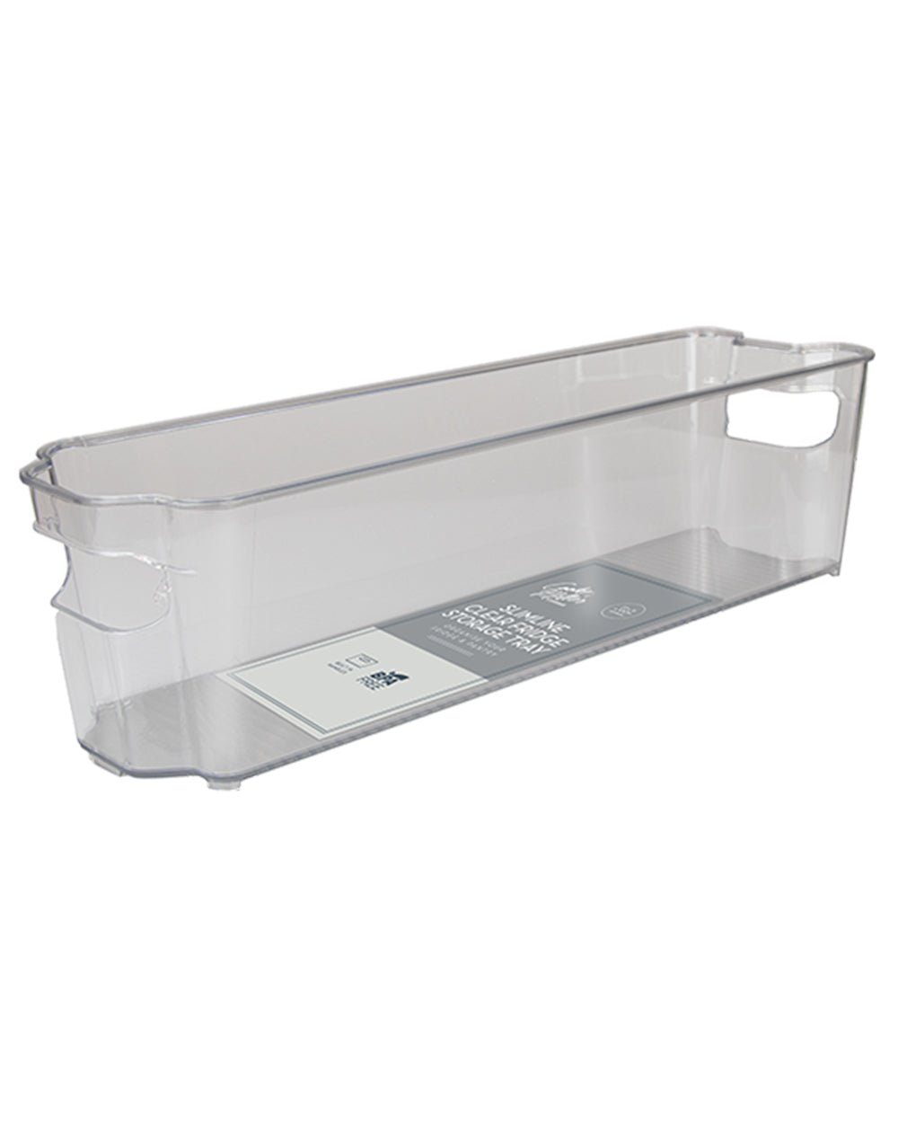 Slim Fridge Food Storage Container Organise Clear