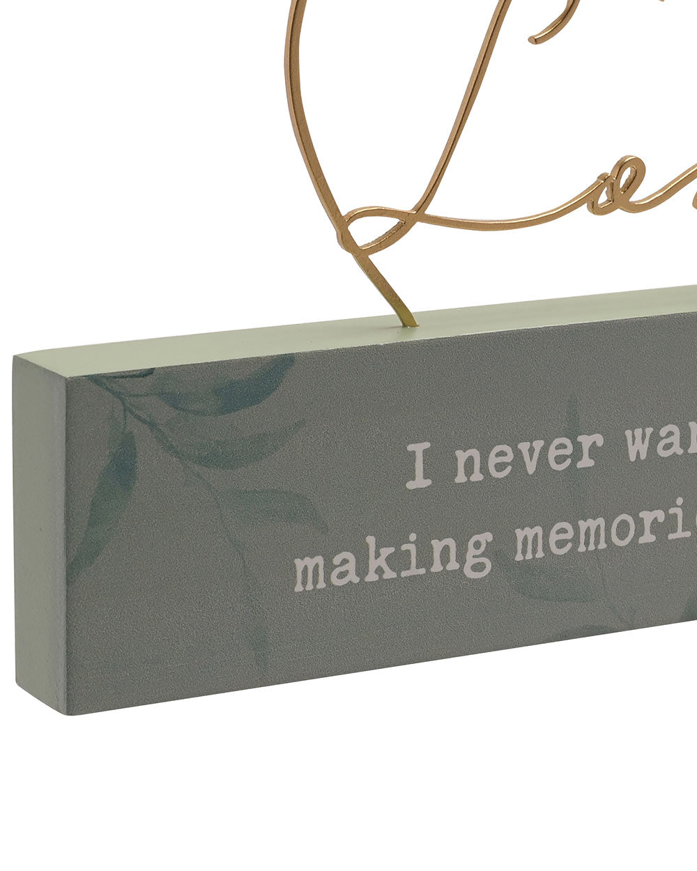Love Story Plaque Ornament Gift Eucalyptus