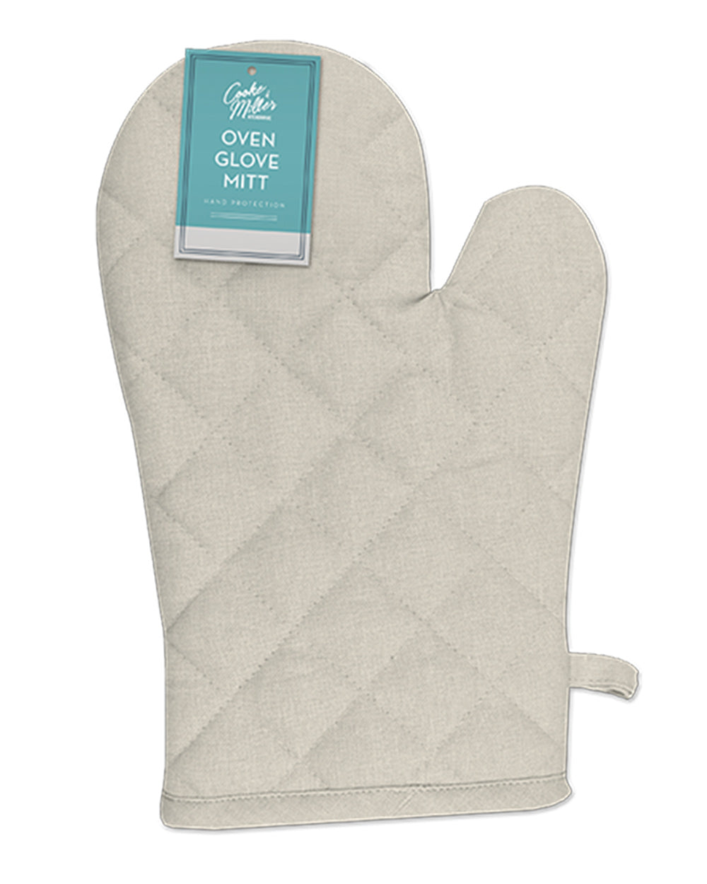 Cotton Oven Glove Mitt Cream