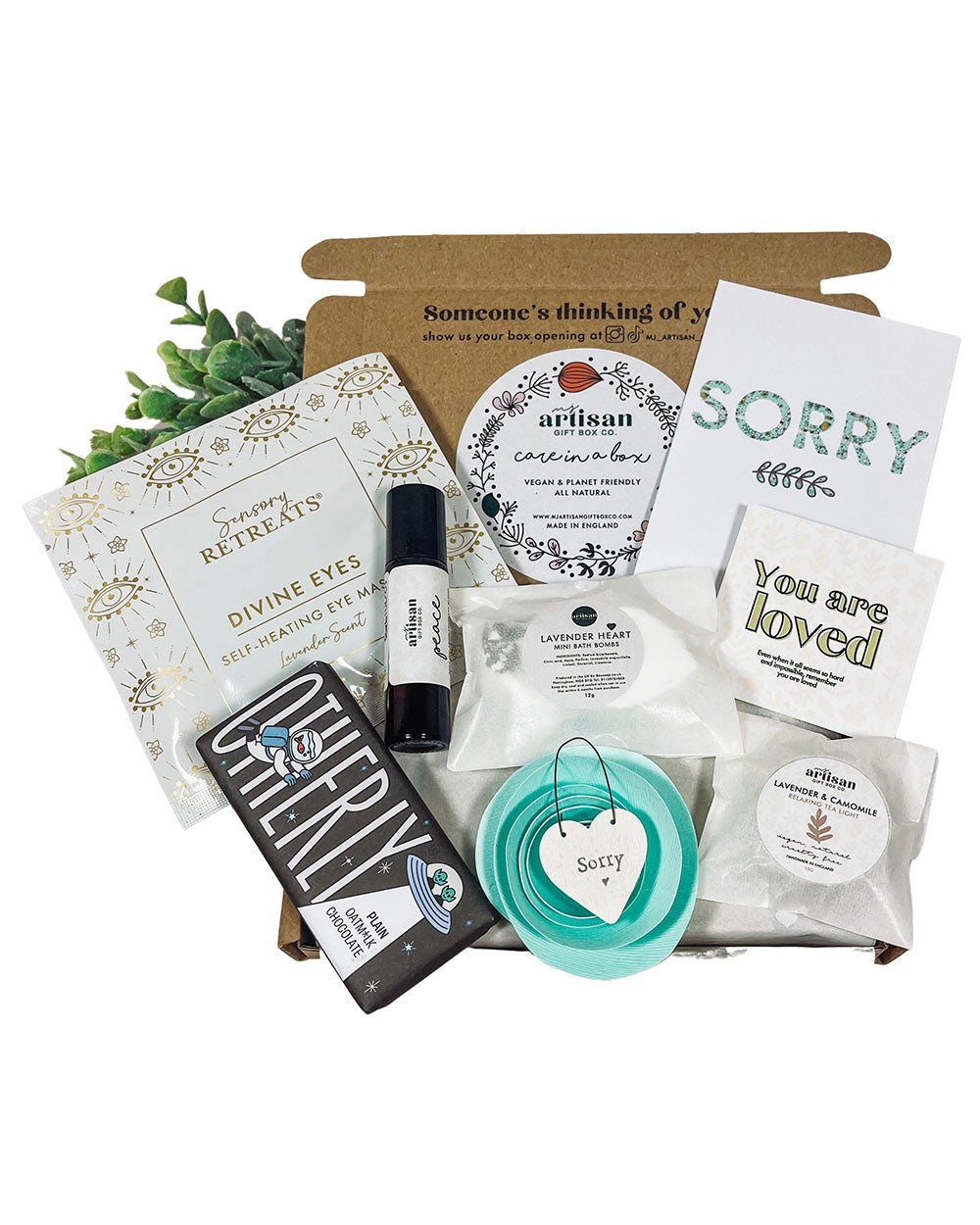 Sorry Gift Care Package Hamper For Her