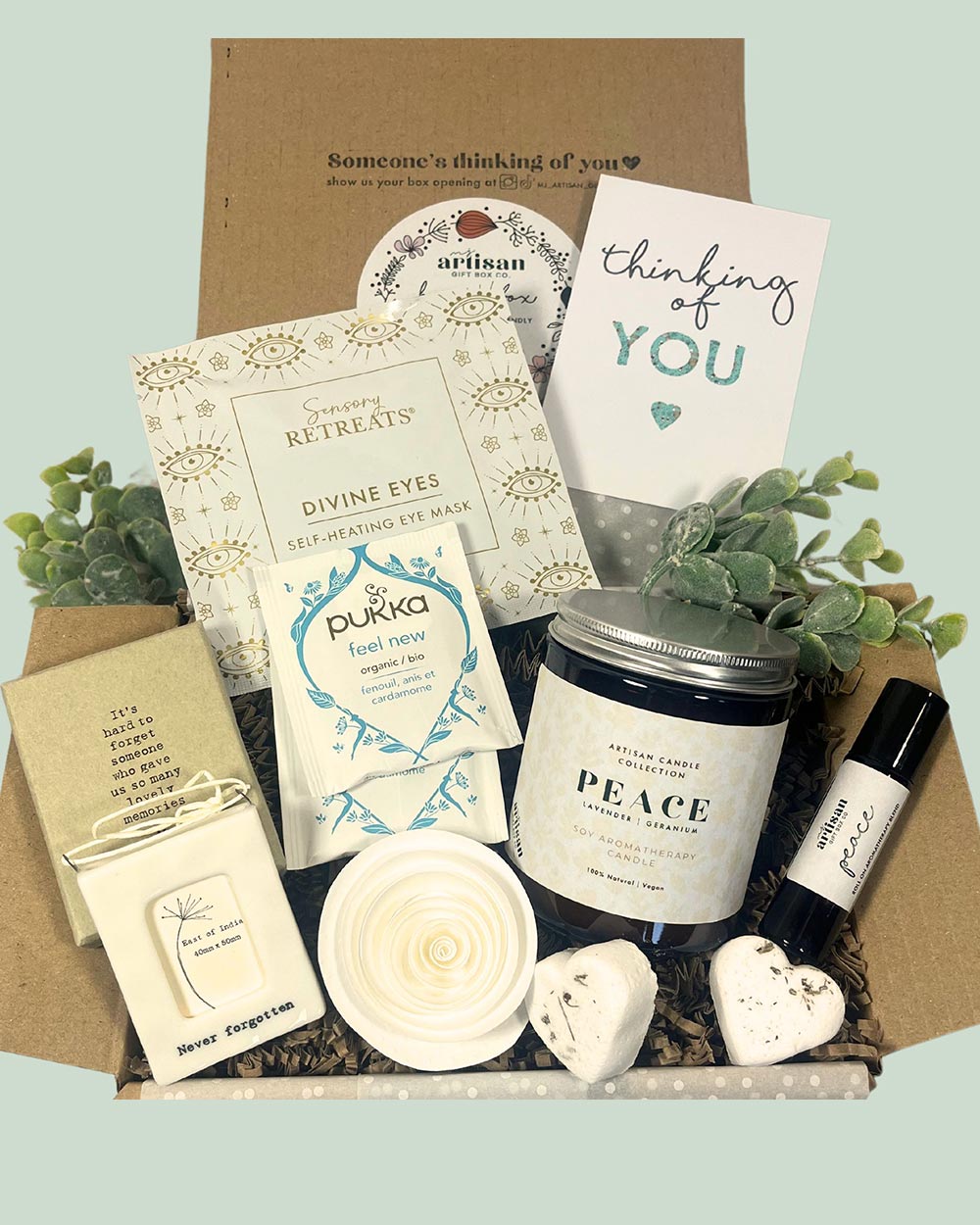 Bereavement Sympathy Hamper Gift Set With Photo Frame