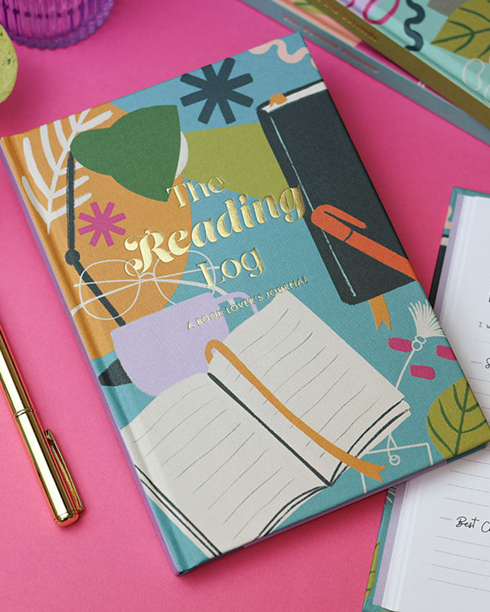 The Reading Log Diary Journal