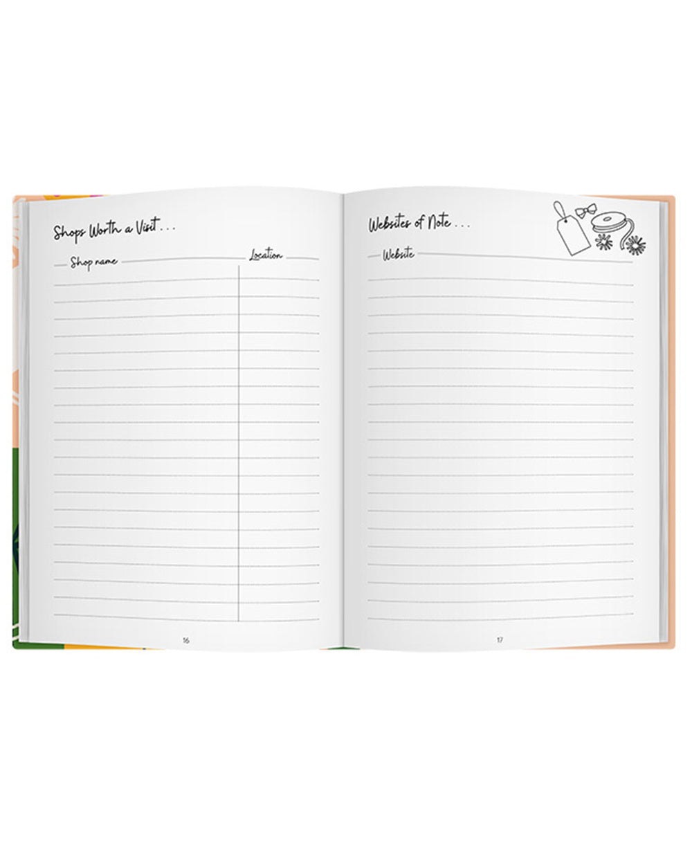 The Present Planner Diary Journal Wishlist