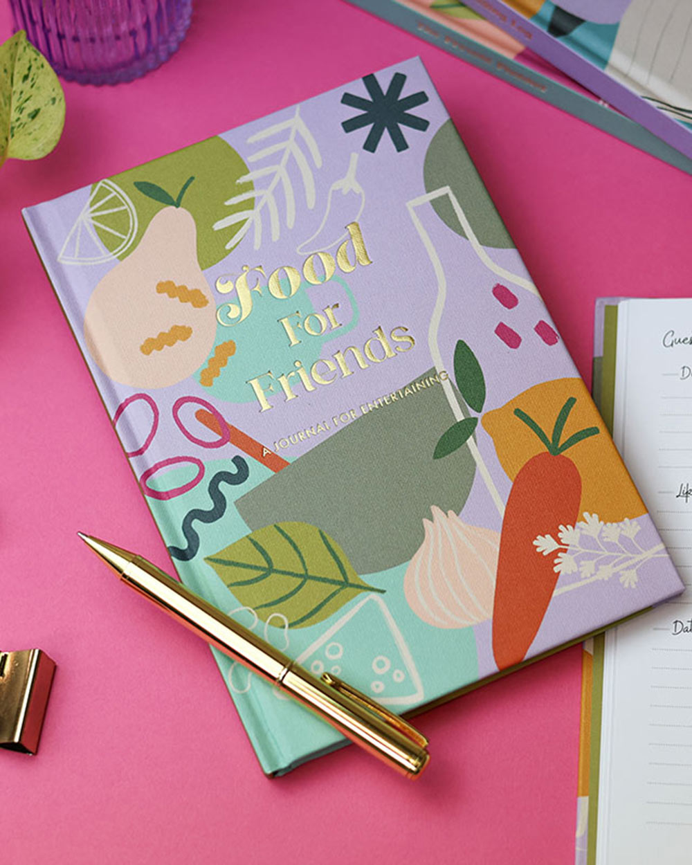 Food for Friends Journal Party Planner