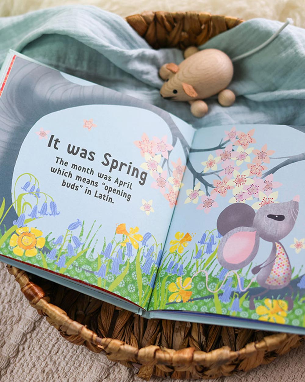 The Day You Were Born In April Memory Book