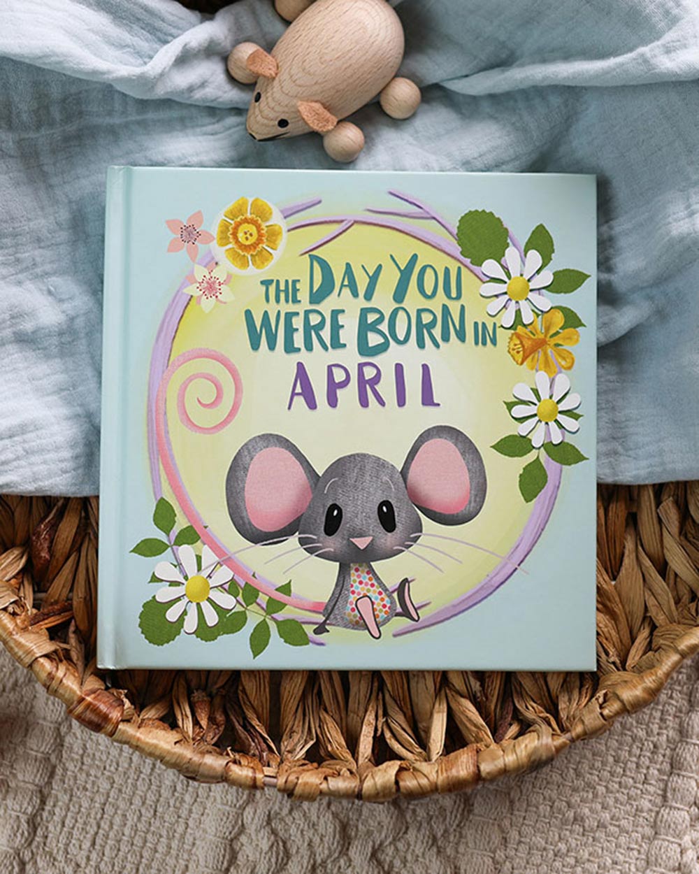 The Day You Were Born In April Memory Book