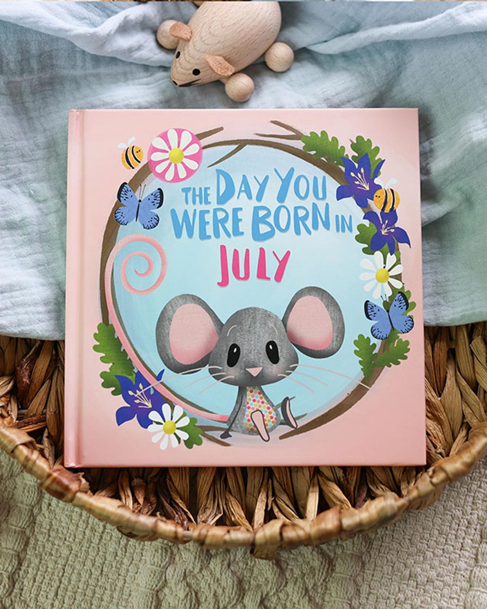 The Day You Were Born In July Memory Book