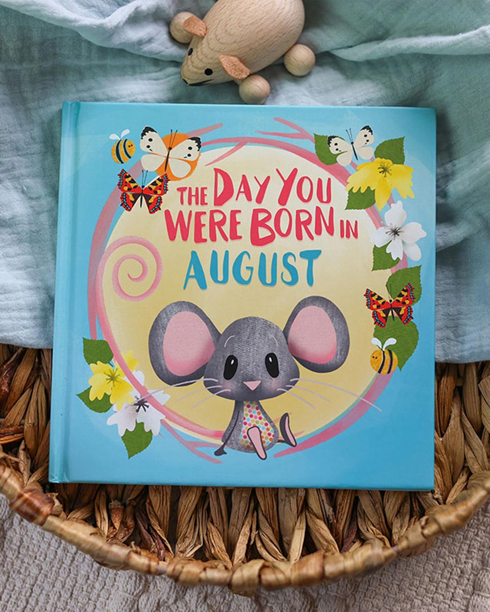 The Day You Were Born In August Memory Book