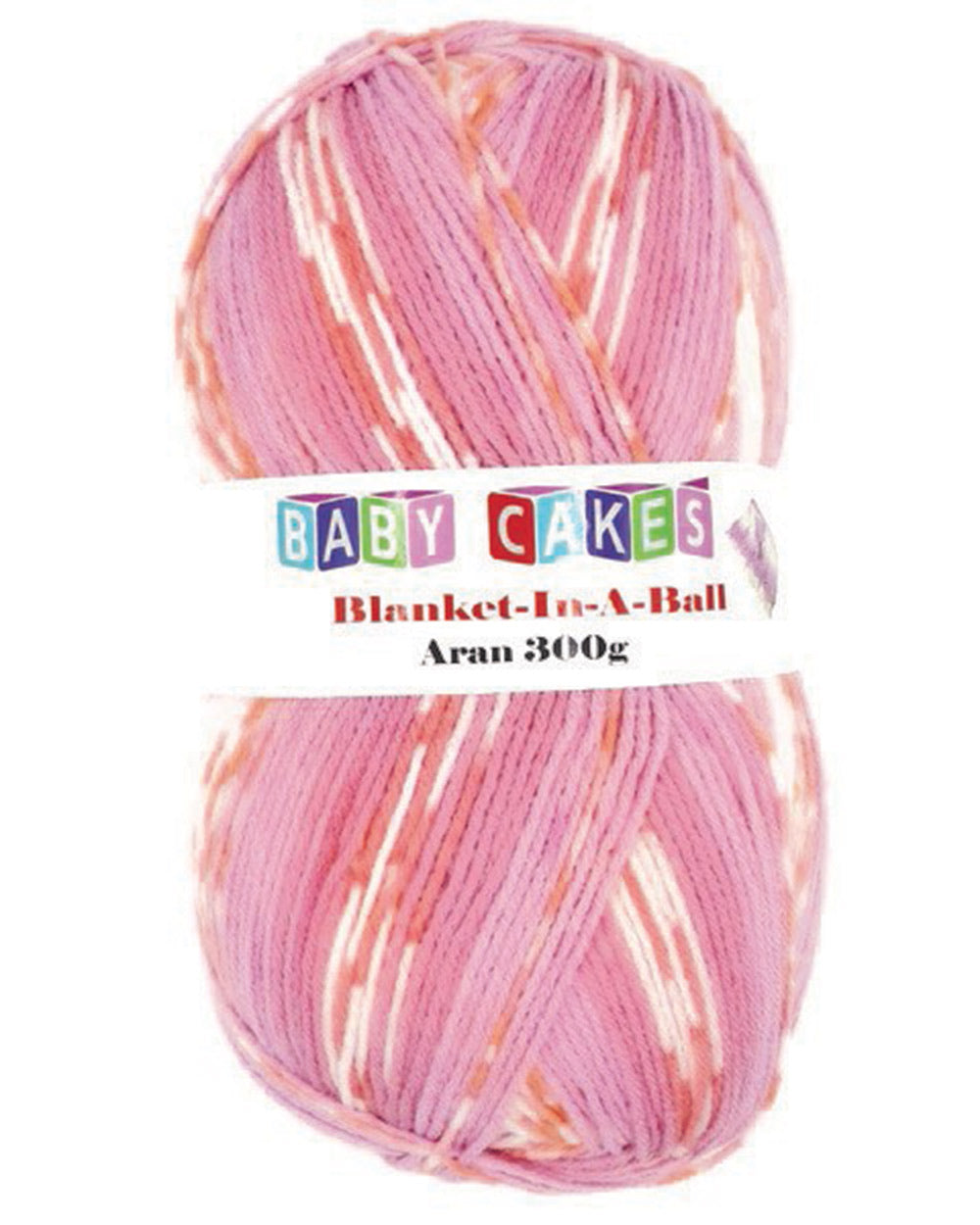 Blanket In A Ball Wool Baby Cakes Yarn 01 Candy Pink