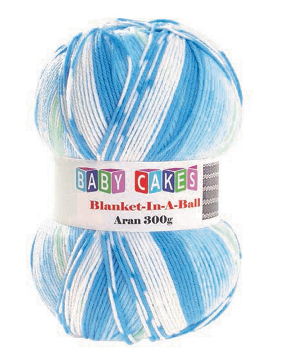 Blanket In A Ball Wool Baby Cakes Yarn 03 Little Boy Blue
