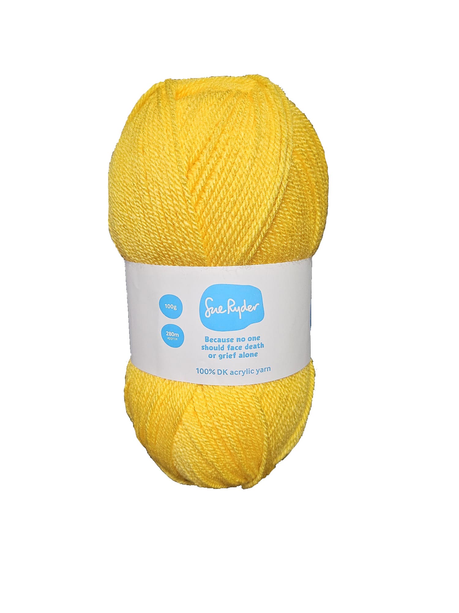 Single Ball Acrylic Yarn Double Knit Wool Sunflower