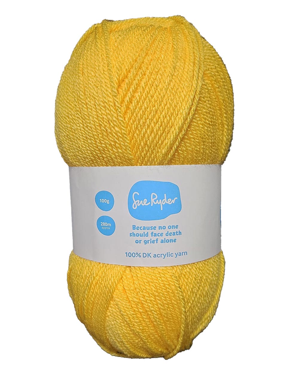 Single Ball Acrylic Yarn Double Knit Wool Sunflower