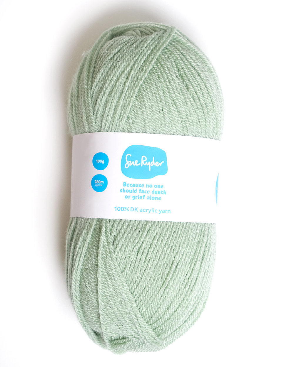 Single Ball Acrylic Yarn Double Knit Wool Pistachio