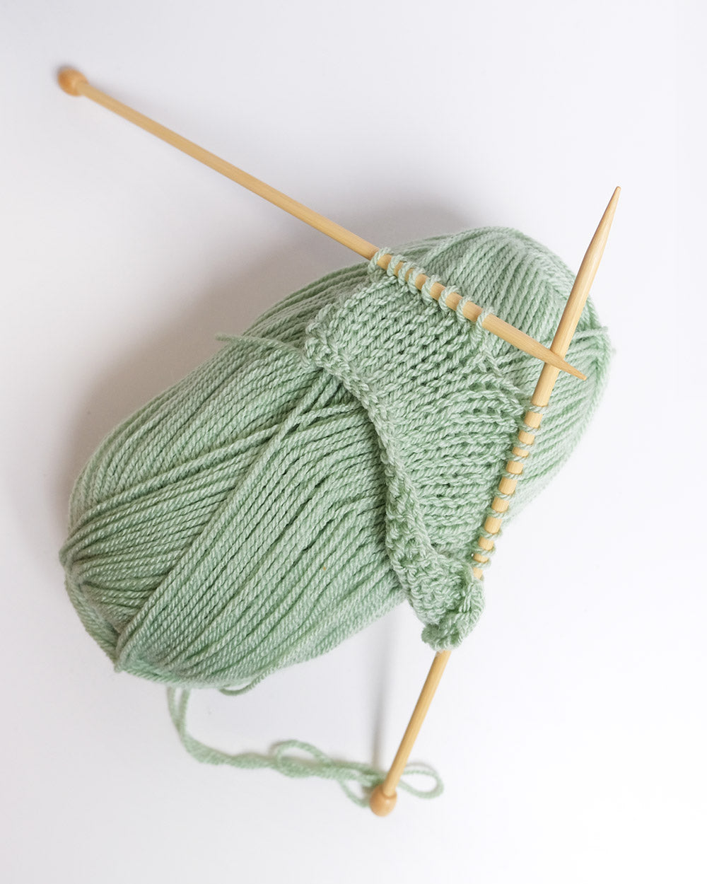 Single Ball Acrylic Yarn Double Knit Wool Pistachio