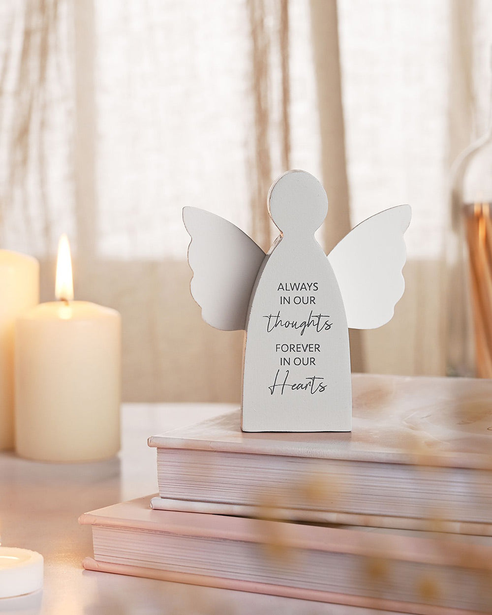 In Memory Guardian Angel Plaque In Our Hearts Memorial