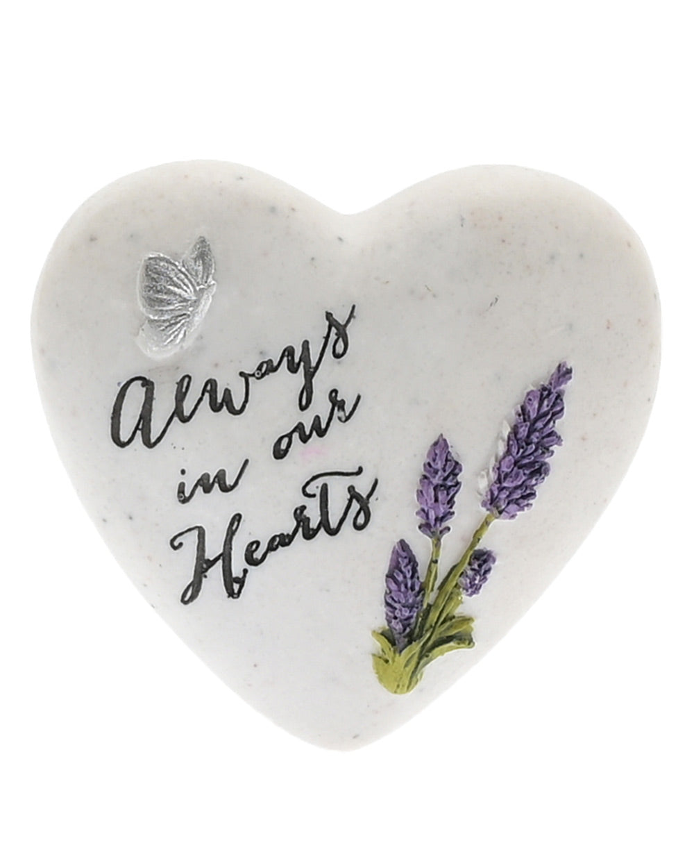 Memorial Heart Plaque Always In Our Hearts Polyresin