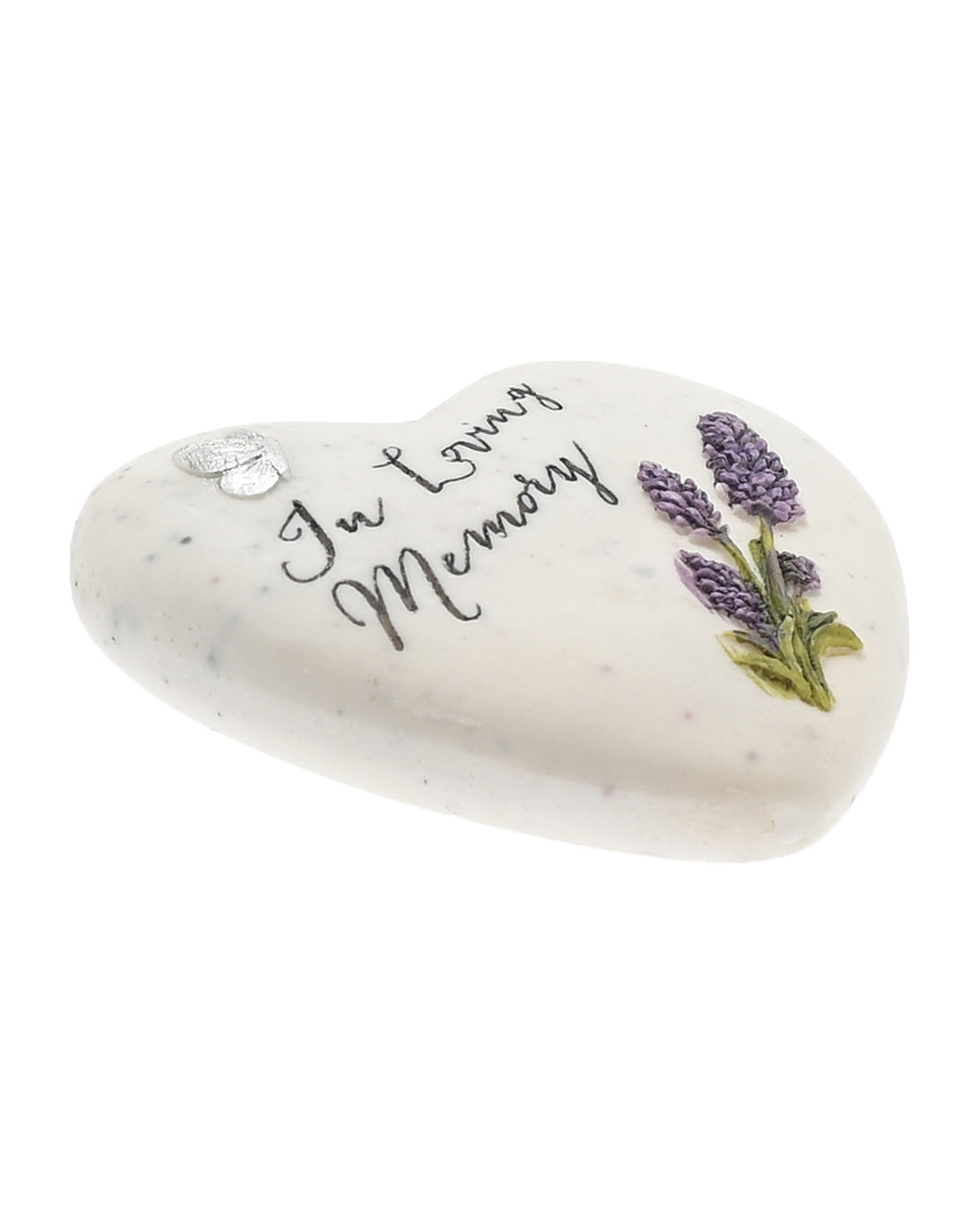 Memorial Heart Plaque In Loving Memory Polyresin