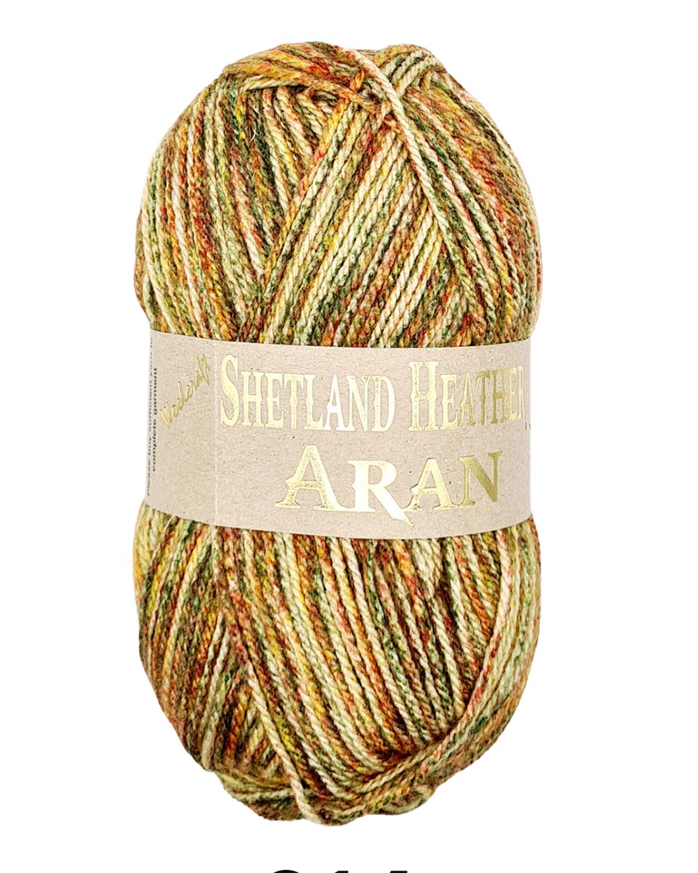 Woolcraft Shetland Heather Aran Wool 100g