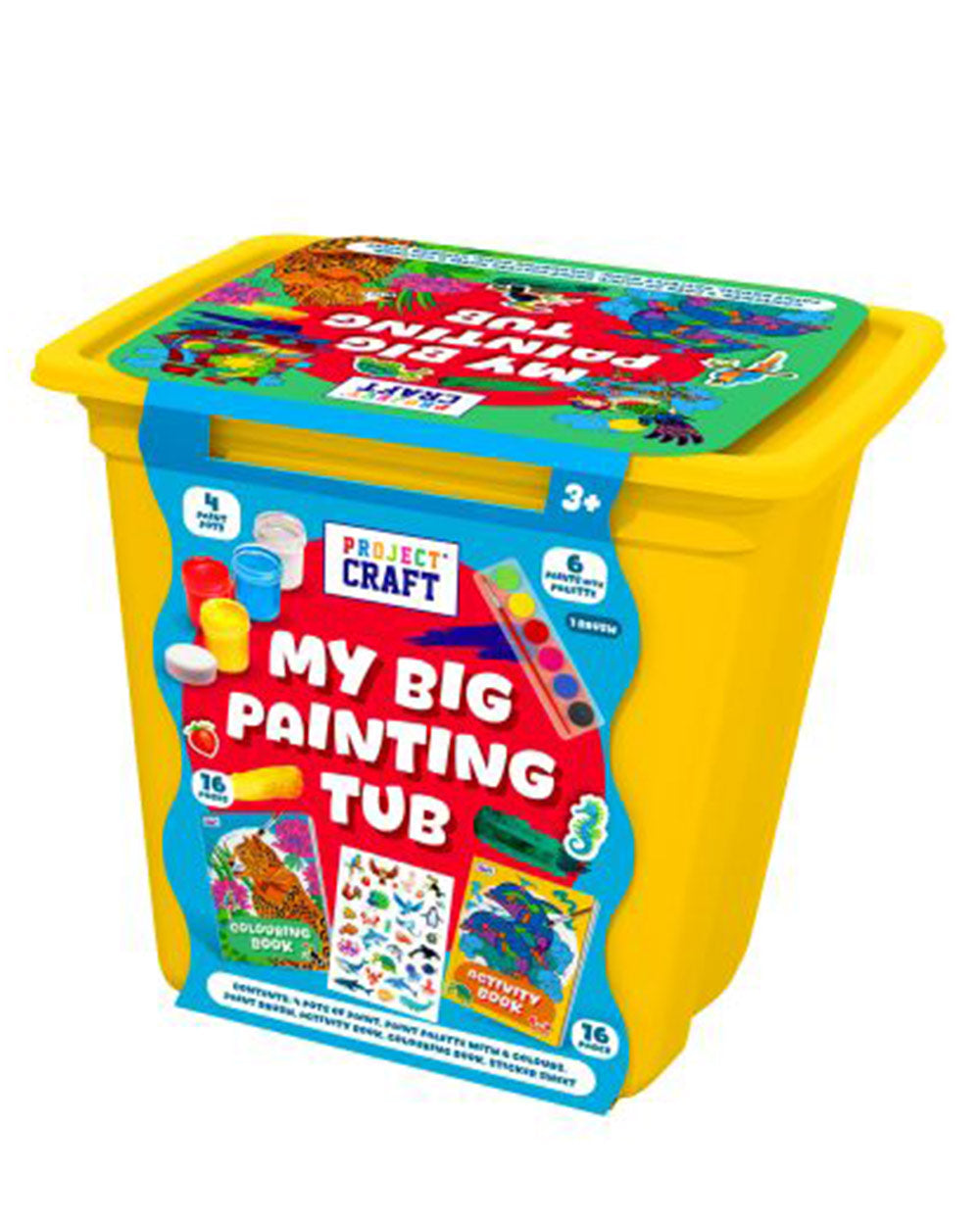 Big Tub Of Painting Fun Painting Craft Set 3+ boxed on a white back ground
