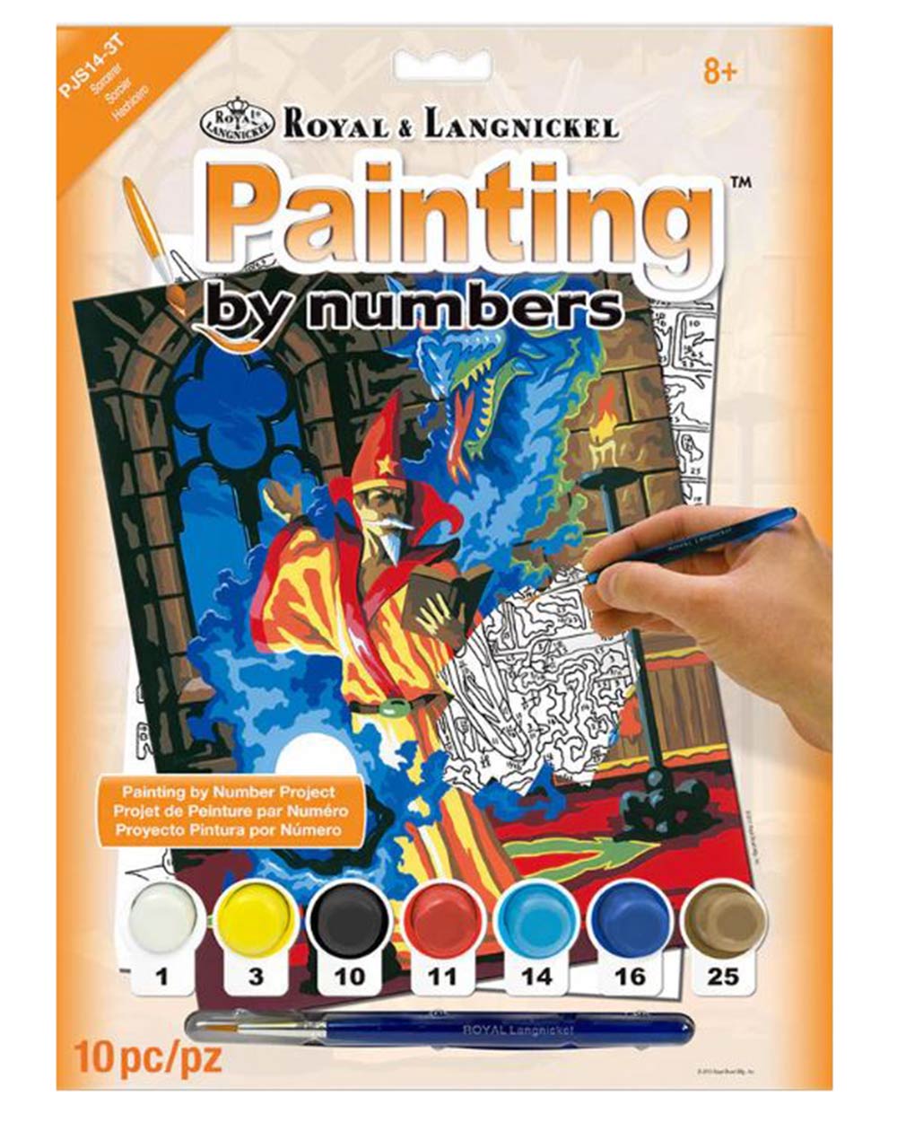 Painting By Numbers Kit Sorcerer Dragon Age 8+